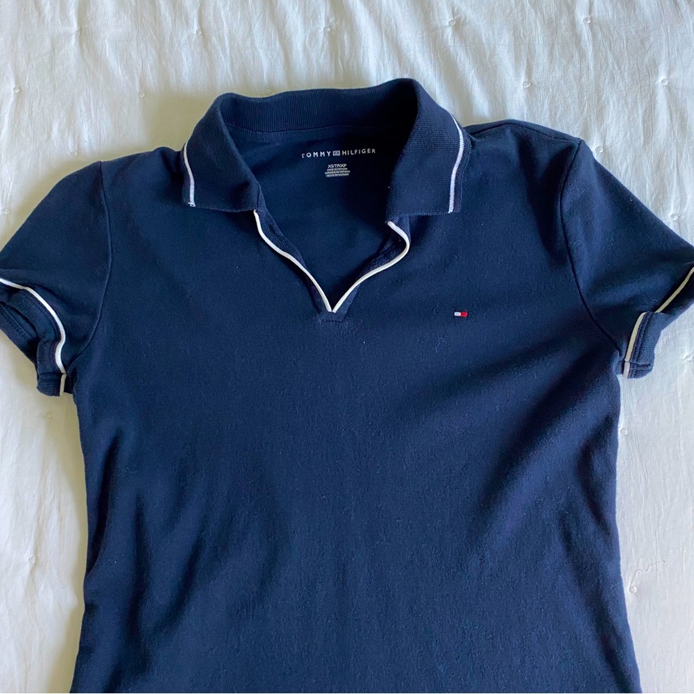 TOMMY HILFIGER Polo Navy 💙 XS